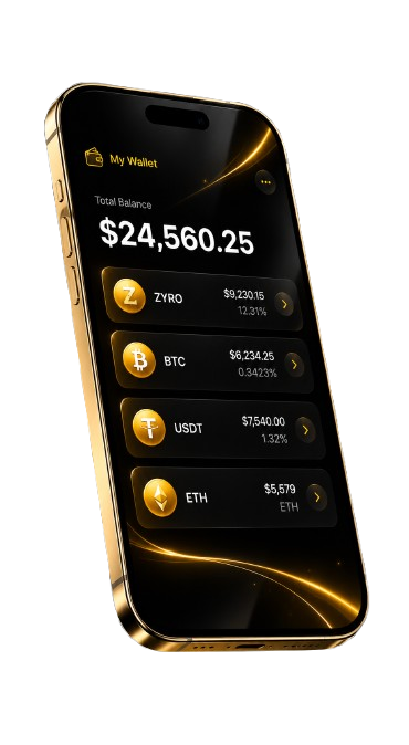 ZYRO Crypto Wallet